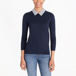 J.Crew Mercantile Navy Pullover sweater size large